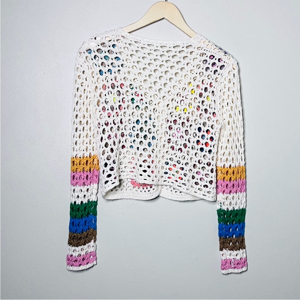 Colorful Granny Square Cardigan - Picture 3 of 10